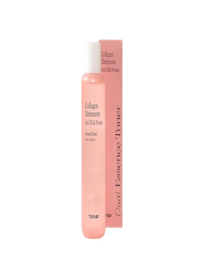 Trimay Toner-essence for skin elasticity with collagen and idebenone TRIMAY Collagen Idebenone Acti Fill & Firming Toner