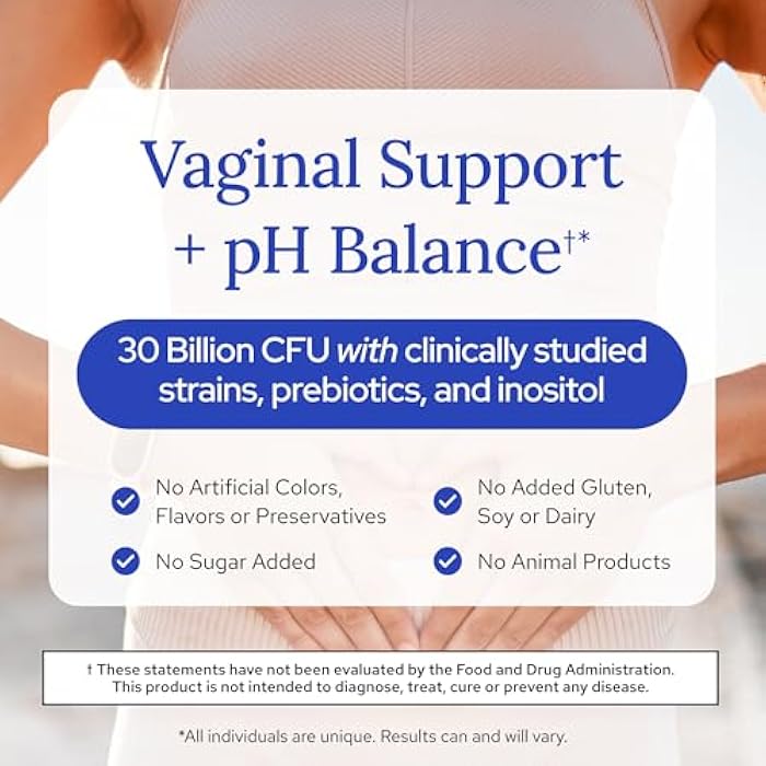 Gundry MD Women's Total Probiotic with Inositol for Metabolic and Reproductive Wellness Support - Women's Probiotic for Vaginal Support & Digestive Health - 30 Capsules - Image 2