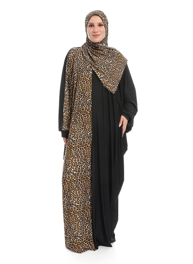 سيزار اسدال صلاة حريمي مزود بنقش تايجر  - Image 1