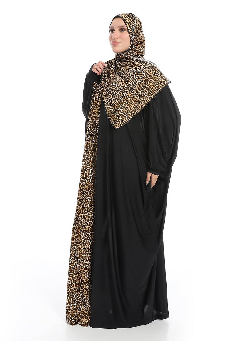 سيزار اسدال صلاة حريمي مزود بنقش تايجر  - Image 4