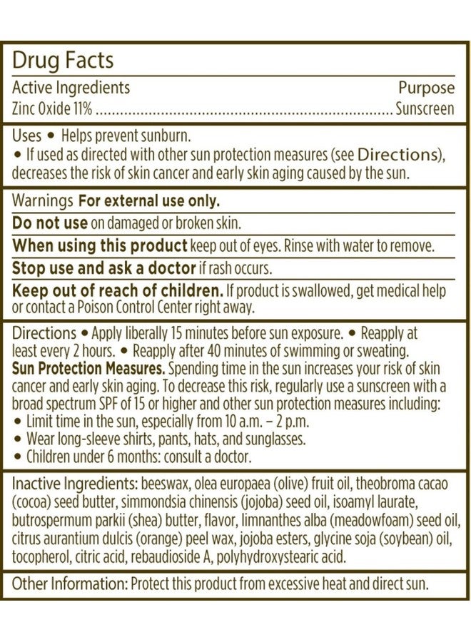 Burt's Bees All Weather SPF 15 Lip Balm, Water-Resistant Lip Moisturizer, Tint-Free, Natural Conditioning Lip Treatment, 2 Tubes, 0.15 oz. - Image 3