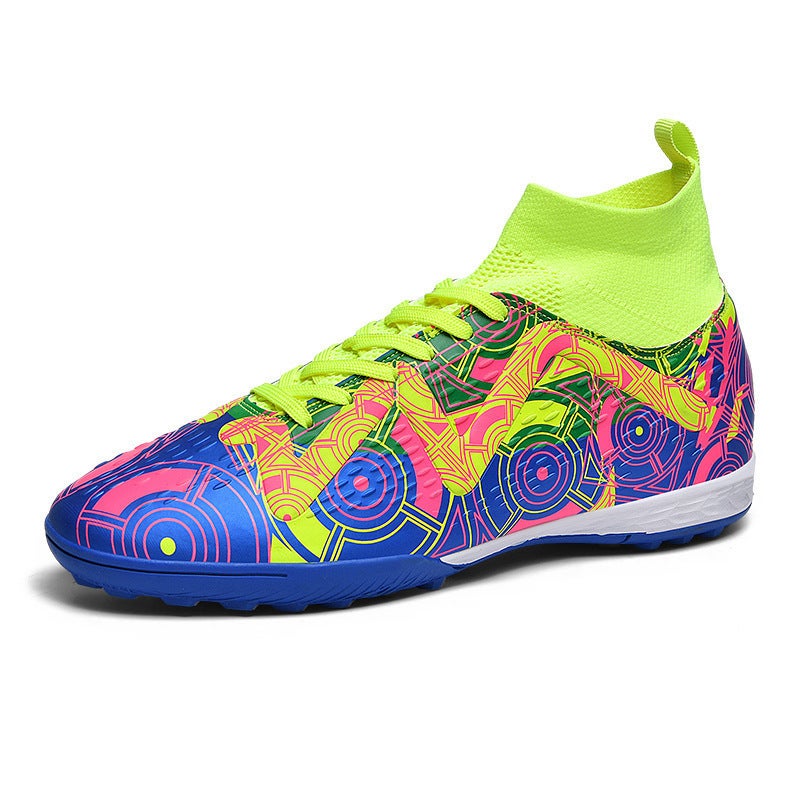 Cross-Border Dropshipping Football Shoes for Boys, Primary School Students, Training Teenagers, Students, Boys, Long Spike Sneakers - Image 1