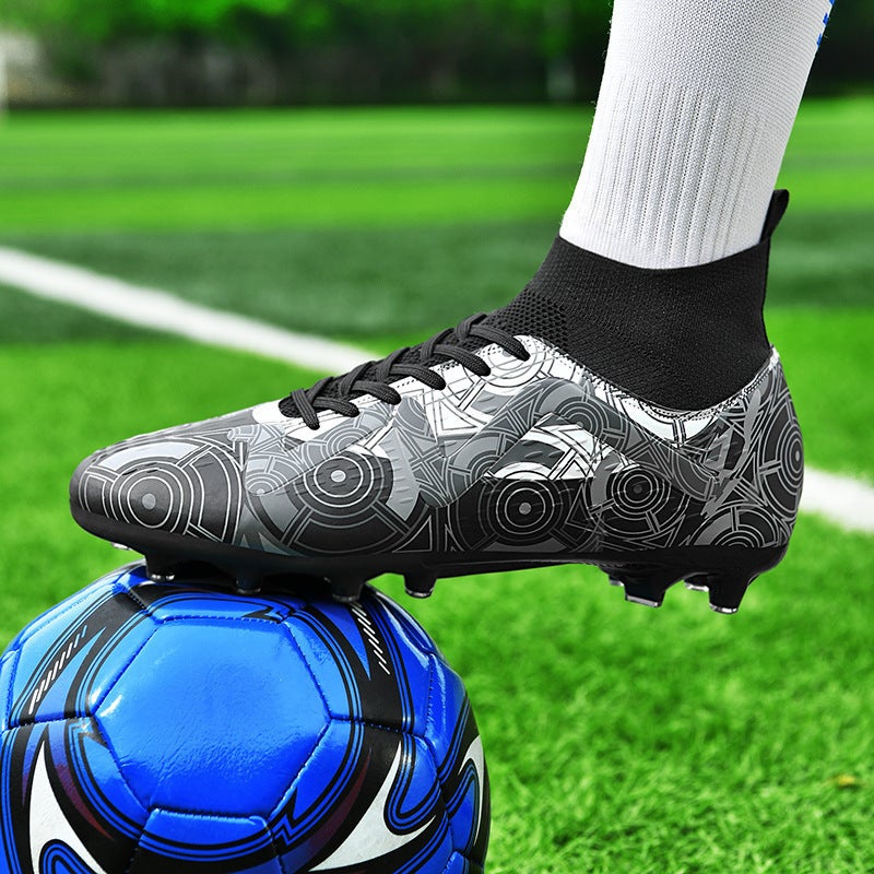 Cross-Border Dropshipping Football Shoes for Boys, Primary School Students, Training Teenagers, Students, Boys, Long Spike Sneakers - Image 2