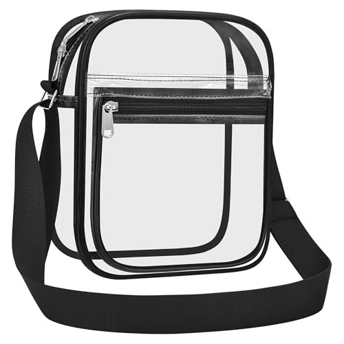 USPECLARE Clear Purse for Stadium Events Clear Messenger Bag for Men and Women - Image 2