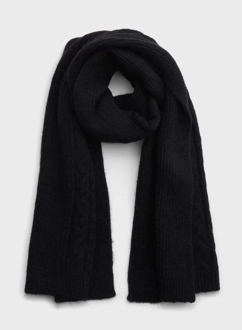 Aerie Oversized Cable Scarf