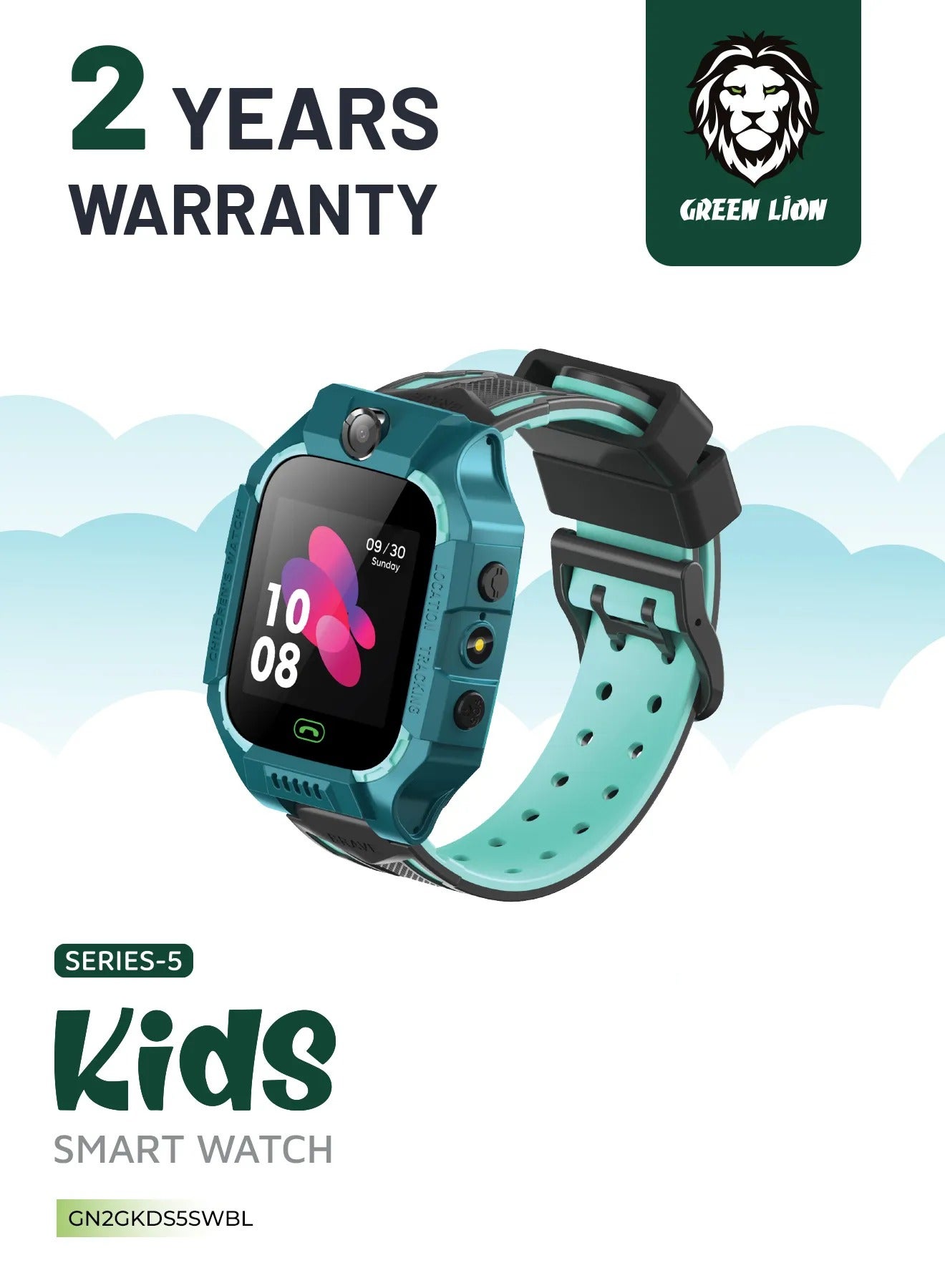 GREEN LION Smart Watch for Kids Series 5 with Alarm - Blue
