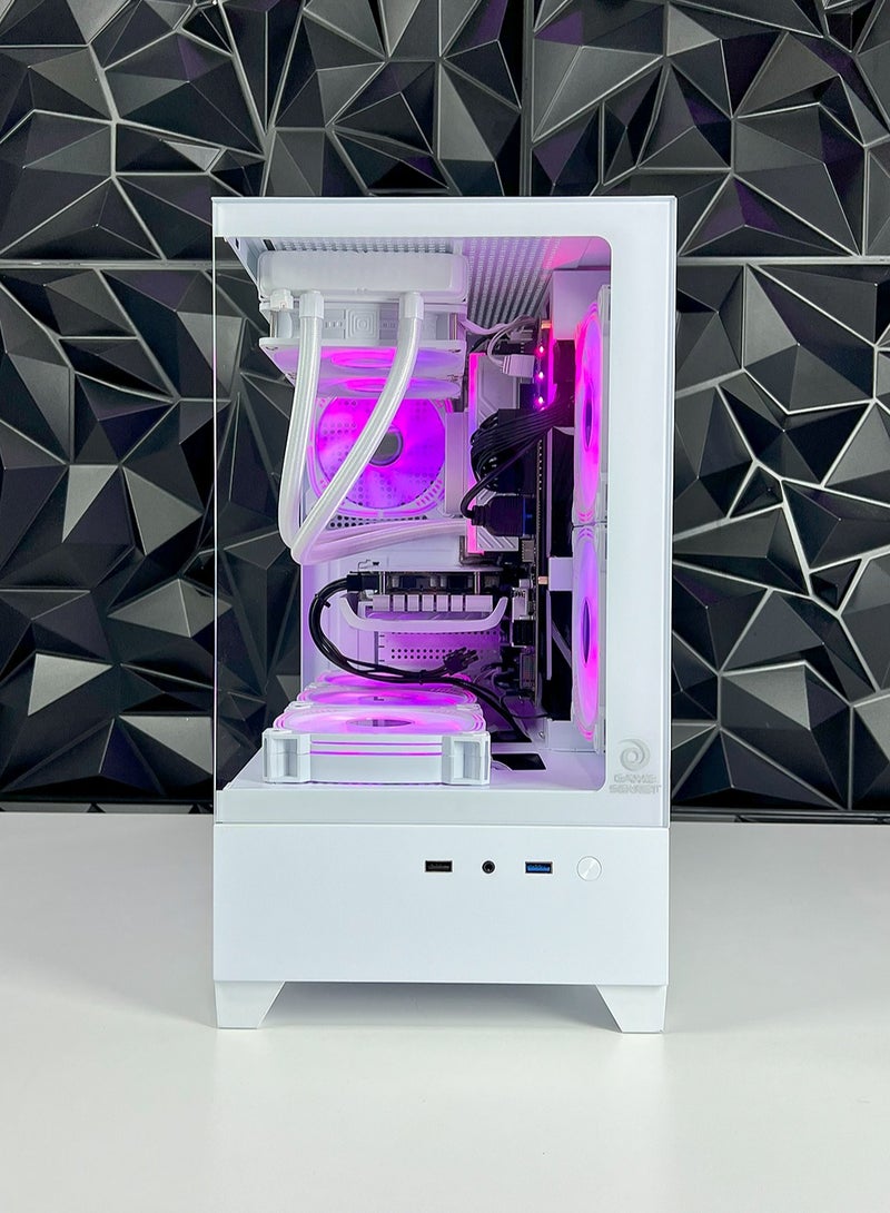 Game Sekret حاسوب الألعاب Phantom Gaming PC من Game Sekret – بمعالج Intel Core i7-12700K، وبطاقة رسوميات GeForce RTX 5060 بسعة 8 جيجابايت، وذاكرة DDR5 بسعة 32 جيجابايت، وتخزين SSD من نوع M.2 NVMe بسعة 1 تيرابايت، ومبرّد سائل 240 مم، ولوحة أم B760، ومزوّد طاقة بقدرة 650 واط بمعيار 80+، واتصال WiFi وBluetooth، ونظام تشغيل Windows 11 Pro، مع ضمان لمدة سنة واحدة. - Image 3