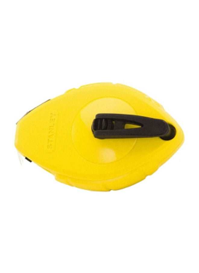Stanley 0-47-440 30m Precision Chalk Line Measuring Tool - Yellow  - Image 3