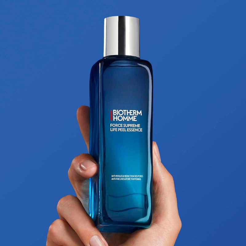 Biotherm Homme Force Supreme Life Peel Essence, an Anti-Fine Lines & Pore Tightening Peeling for Men with Sensitive Skin, with Peeling Acids, Smoothes and Refines Skin Texture, 5 Fl. Oz - Image 3