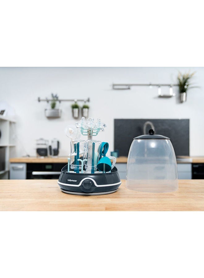 babymoov Turbo Electric Steam (+) 2 In 1 Sterilizer And Drying Rack, Sterilize Up To 6 Bottles At Once, Automatic Dry Function, Turbo Speed Function, Bpa-Free, Audible Alarm And Automatic Switch-Off - Image 2
