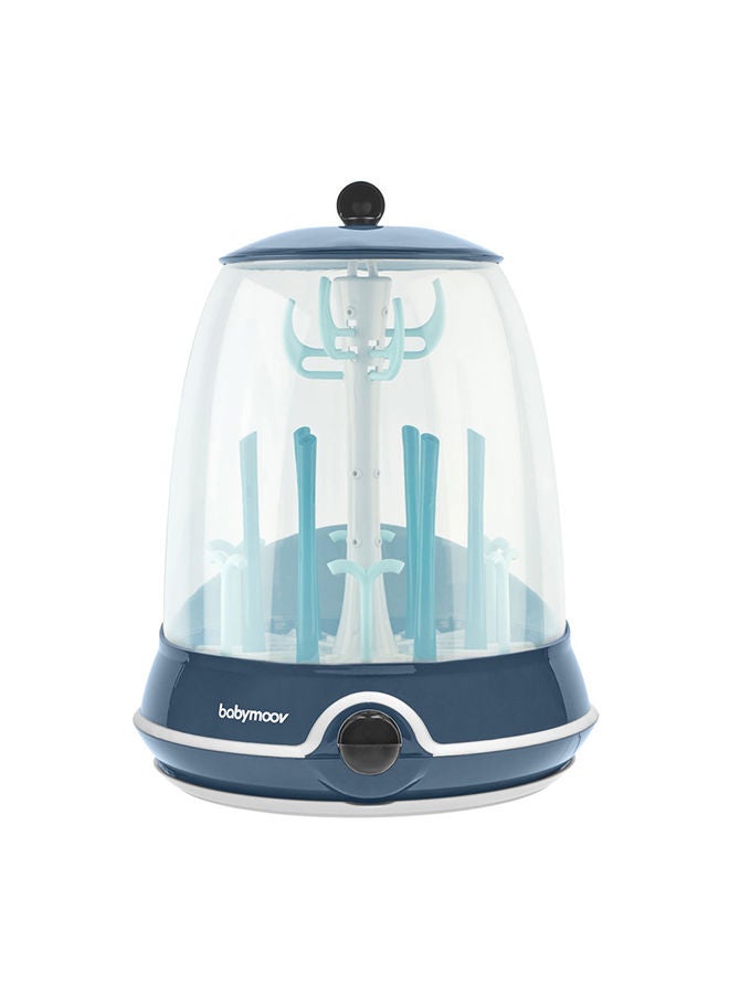 babymoov Turbo Electric Steam (+) 2 In 1 Sterilizer And Drying Rack, Sterilize Up To 6 Bottles At Once, Automatic Dry Function, Turbo Speed Function, Bpa-Free, Audible Alarm And Automatic Switch-Off - Image 1