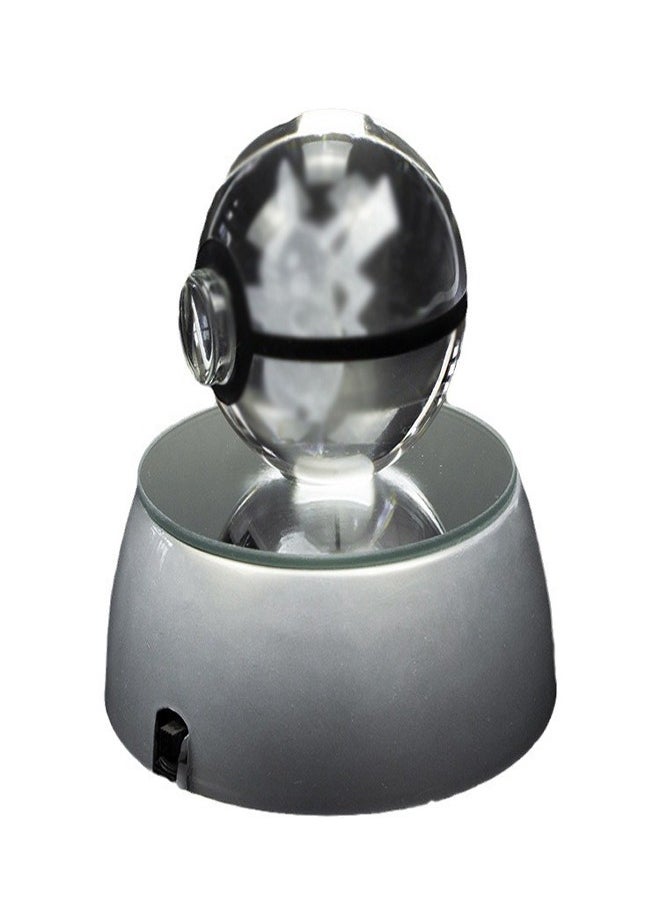 RATSAW - Pokemon Crystal Ball 50MM Pikachu 3D Carved Cartoon Grey - Image 1