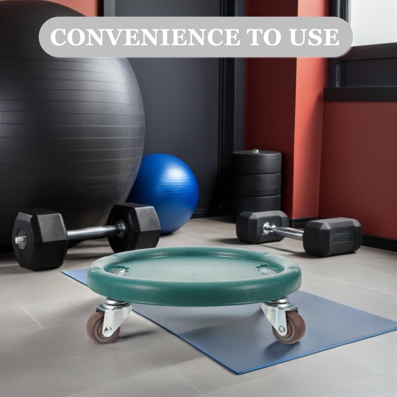 Green Multifunctional Abdominal Roller Wheel 360 Rotation Core Trainer - Image 4