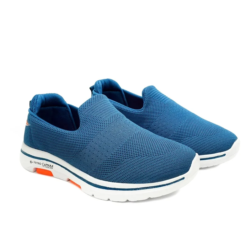 Asian Lightweight Blue Sport Shoes for Men