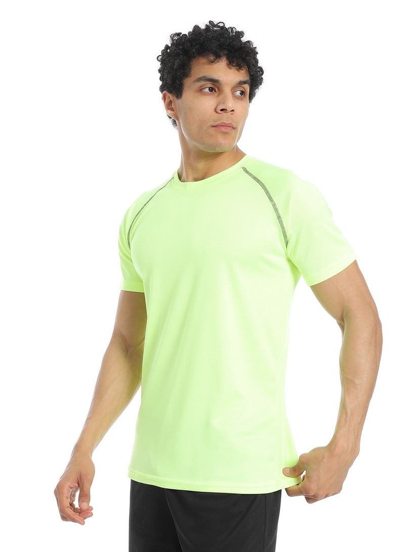 Caesar Mens sport T-Shirt with Round neck  - Image 3