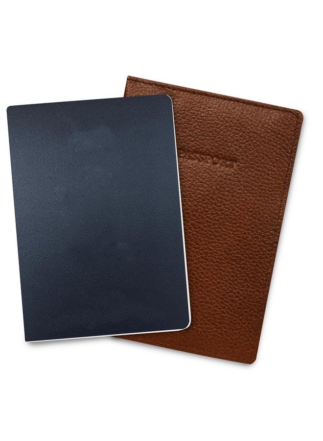 ABYS غطاء جواز سفر جلد تان للجنسين (8123ABIB6) - Image 1