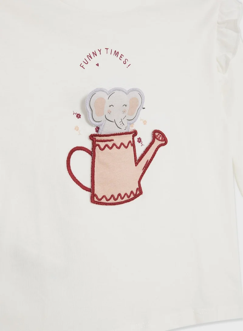 MANGO Infant Funny Times T-Shirt