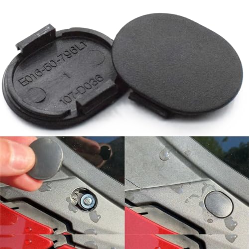 Txouoxt 2pcs E01650796 Windscreen Cowl Grille Screw Hole Cap Screw Rubber Covers Compatible with Mazda Miata MX5 Millenia MPV Protege Miata RX7 3 Ford Probe Windshield - Image 5