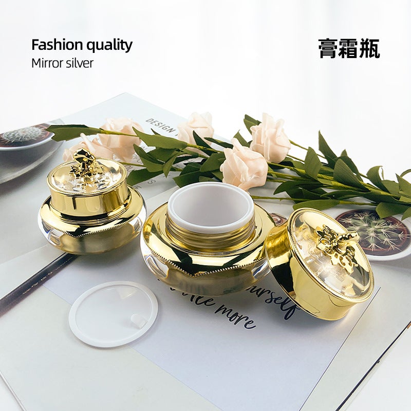 [Crown Set Bottle] Cosmetic Bottling Cream Eye Cream Box Fine Spray Bottle Emulsion Empty Bottle Essence Bottle - Image 3
