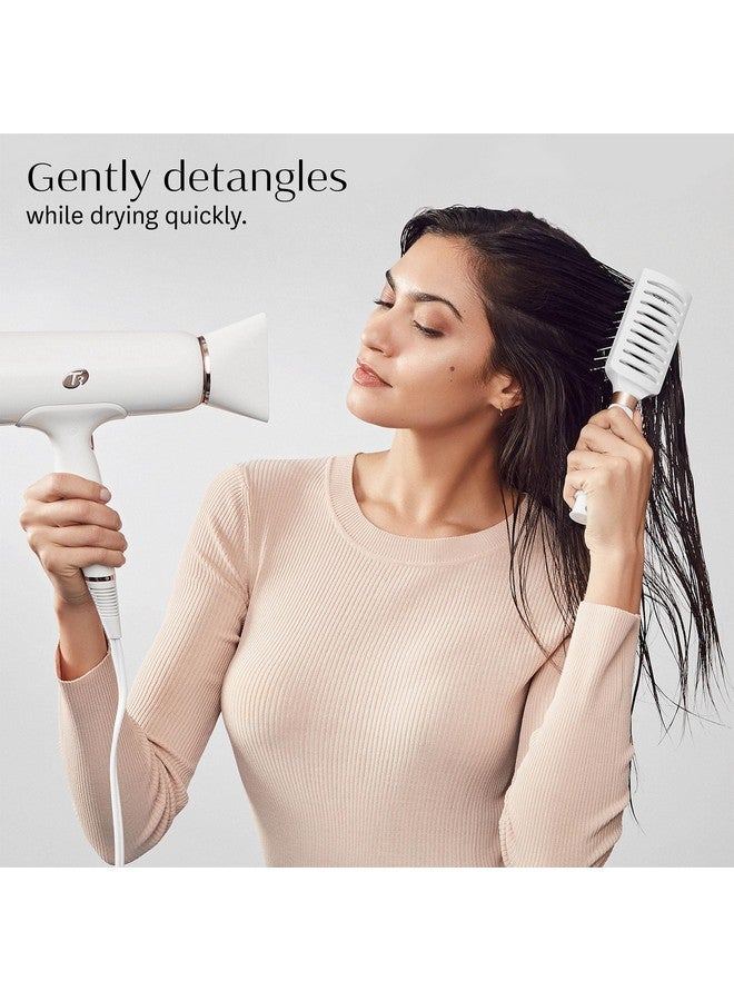 T3 Dry Vent Hair Brush | Vented Detangling Brush for Fast Blow Drying | Heat Resistant Bristles - Image 4