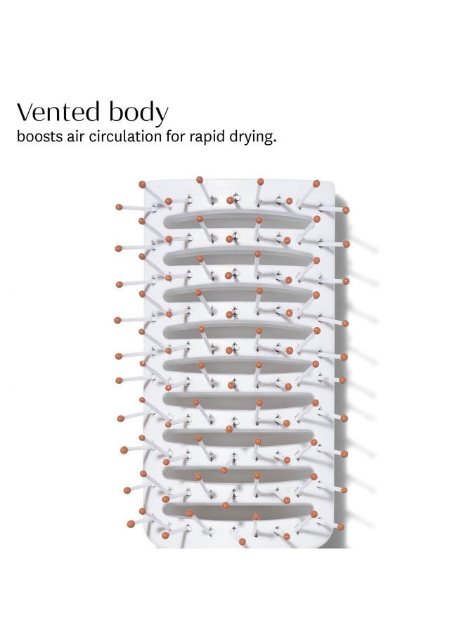 T3 Dry Vent Hair Brush | Vented Detangling Brush for Fast Blow Drying | Heat Resistant Bristles - Image 3