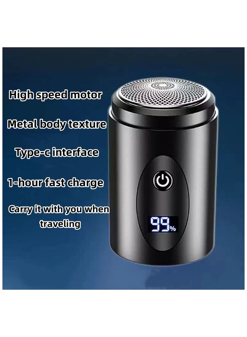 ماكينة حلاقة كهربائية للرجال، ماكينة حلاقة لحية صغيرة محمولة، قابلة للغسل في السيارة - Image 3