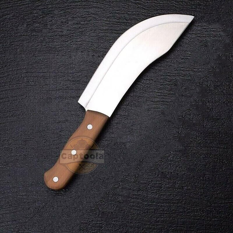 Captoola سكين لحم كابتولا سكين تقطيع سكين جزار سكين مطبخ من الفولاذ المقاوم للصدأ سكين صيني لأدوات الطهي سكاكين شيف وجزار مع عصا شحذ سكاكين عبوة من 2 - Image 4