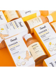 sweet chef Sweet Chef Ginger + Vitamin C Spot Tonic - Ginger + Turmeric Vitamin C Facial Toner, Hydrates and Visibly Smooths Skin - Vitamin C Helps to Fade the Appearance of Dark Spots (130ml / 4.39 fl oz)  - Image 2