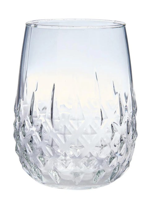 Borgonovo Stemless Gaudi 490ML Glass Large, Set Of 6