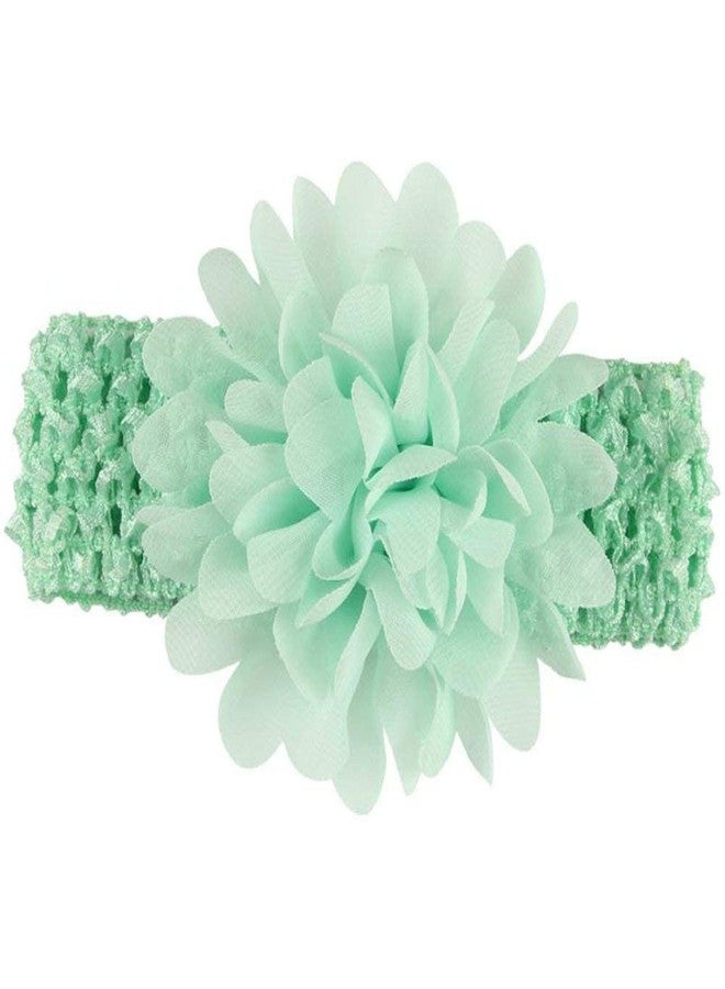 Ublic Crochet Cutwork Flower Headband for Baby Girls-Pack of 6 (Bow Headband) - Image 5