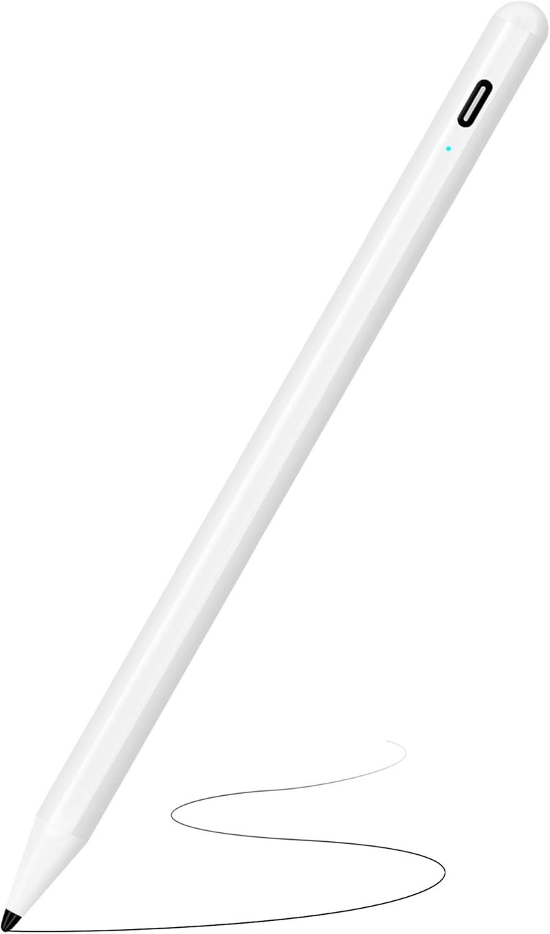 Xiron Stylus Pen for iPad with Palm Rejection, Active Pencil Compatible with (2018-2022) Apple iPad Pro 11/12.9 inch, iPad 10th/9th/8th/7th/6th Gen, iPad Air 5th/4th/3rd Gen, iPad Mini 6th/5th Gen - Image 1