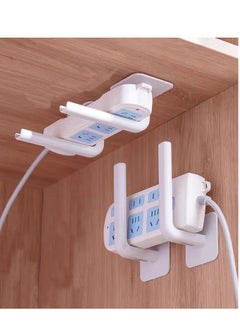 Generic The multi-purpose hook can be used to place the charging socket router 13*6.5cm white  - Image 2