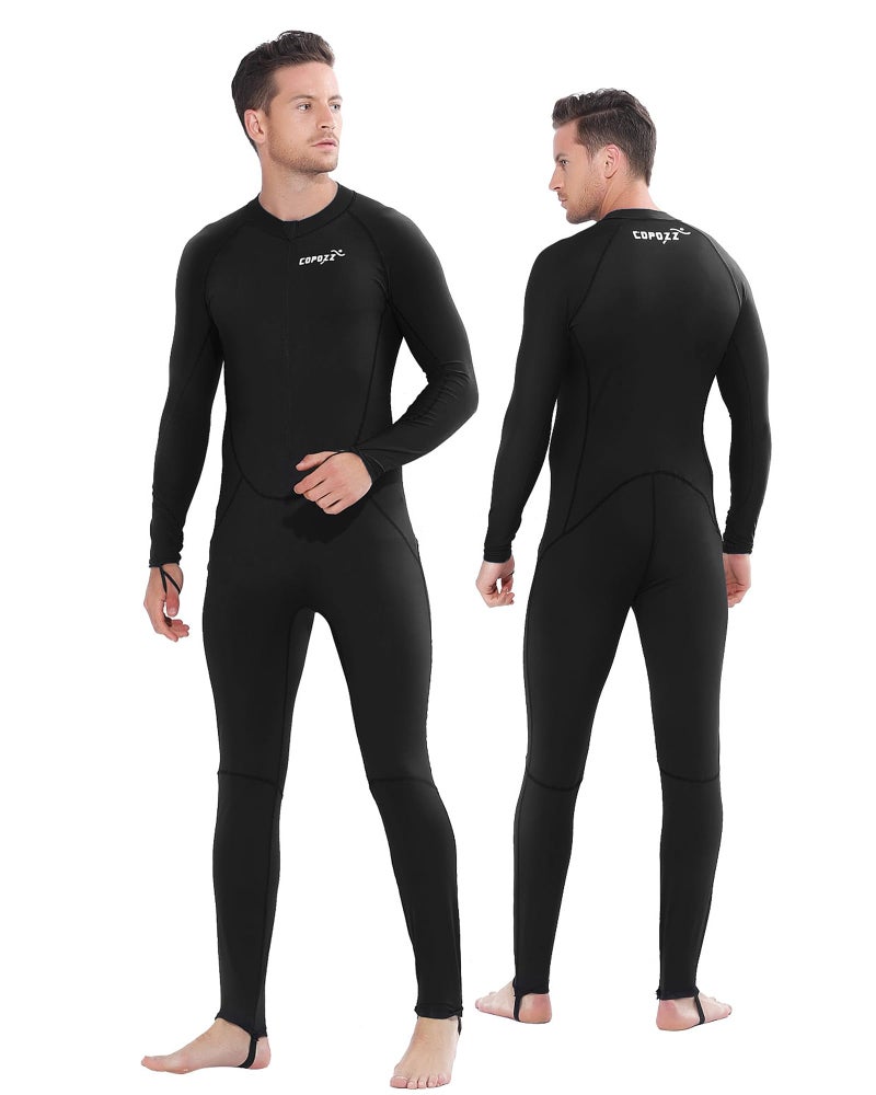 COPOZZ Mens Wetsuit Full Body UV Protection Wet Suit for Surfing Diving Snorkeling - Image 2