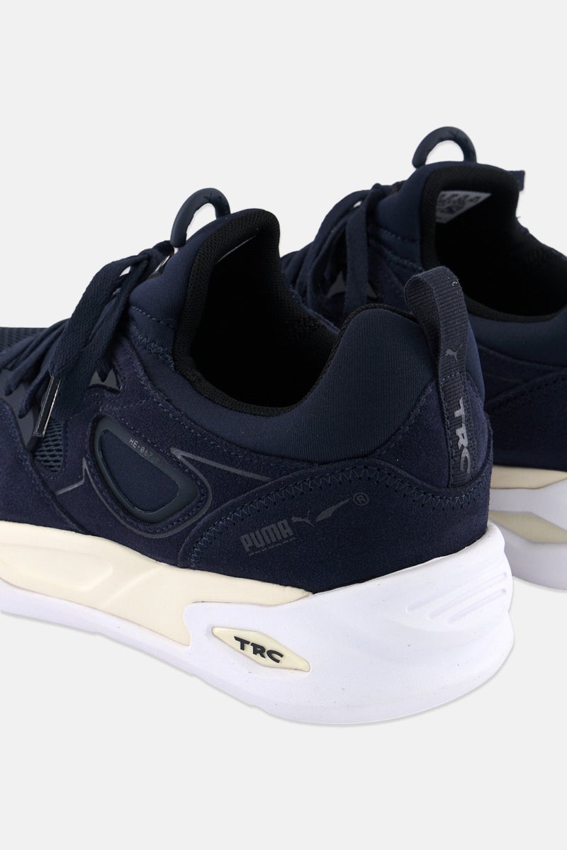 PUMA Men TRC Blaze Tonal Running Shoes, Navy Blue - Image 2