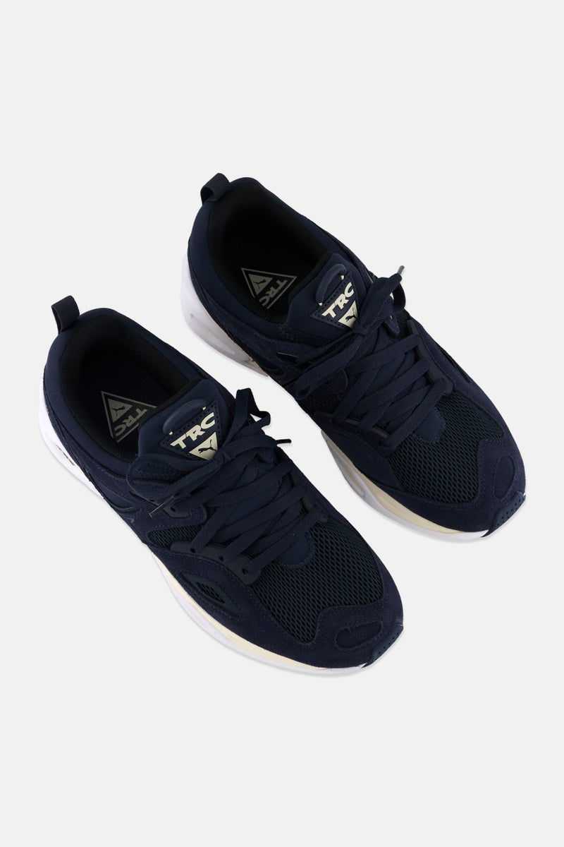 PUMA Men TRC Blaze Tonal Running Shoes, Navy Blue - Image 4