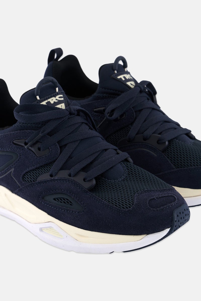 PUMA Men TRC Blaze Tonal Running Shoes, Navy Blue - Image 3