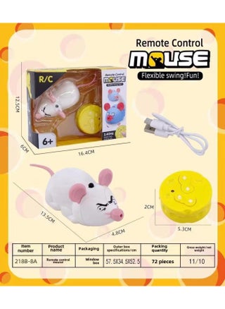 Children's Funny Remote Control Snake Cobra Remote Control Mouse Electronic Pet Infrared Remote Control Simulation Electric Toy-color:218B-5A White Remote Control Mouse 138.9g Volume 180g-Specifications:Support Labeling And Qualification Reports - pzsku/Z486A2D200B1B5231D9DDZ/45/1746214388/7373a7f1-f6c1-4638-ba9c-2146bc8fe518