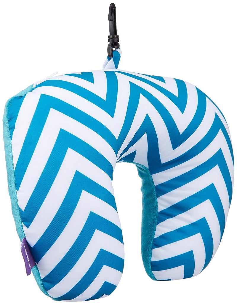 Viaggi U Shape Microbeads Travel Neck Pain Relief Neck Pillow - Image 2