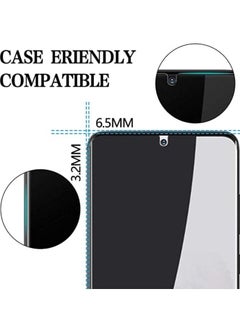 ELTRAZONE [2 Pack] Galaxy S20 Plus Privacy Screen Protector, Anti-Spy Flexibel Film TPU Screen Protector for Galaxy S20 Plus, S20+ 2020 6.7 Inch [Support Fingerprint ID] [Case Friendly] [Full Coverage] - Black  - Image 4