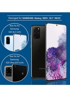 ELTRAZONE [2 Pack] Galaxy S20 Plus Privacy Screen Protector, Anti-Spy Flexibel Film TPU Screen Protector for Galaxy S20 Plus, S20+ 2020 6.7 Inch [Support Fingerprint ID] [Case Friendly] [Full Coverage] - Black  - Image 3