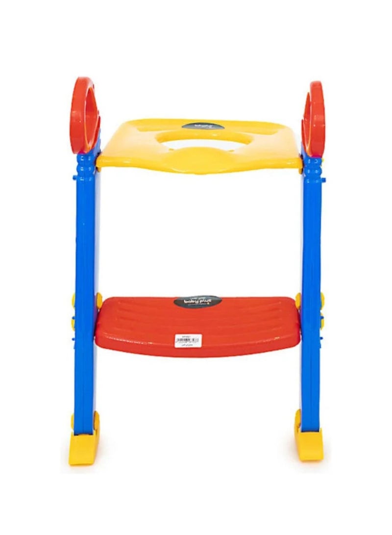 Foldable children's training chair with ladder for portable toilet - Image 1