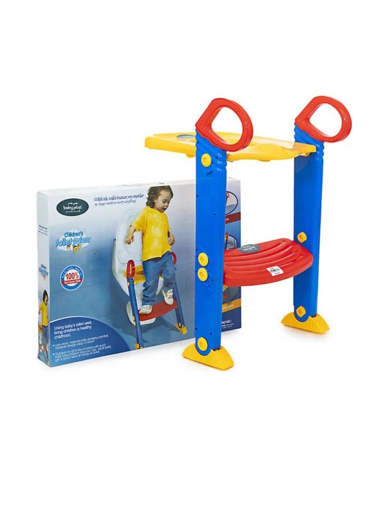 Foldable children's training chair with ladder for portable toilet - Image 3