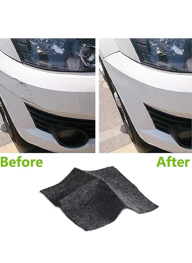 4 Pcs Car Scratch Repair Remover Cleaning Cloth, Upgrade Magic Car Exterior Care, Multipurpose Nano Sparkle Car Paint Restore Cloth Surface Polish, Water Stains, Rust and Scratches Remover - Image 3