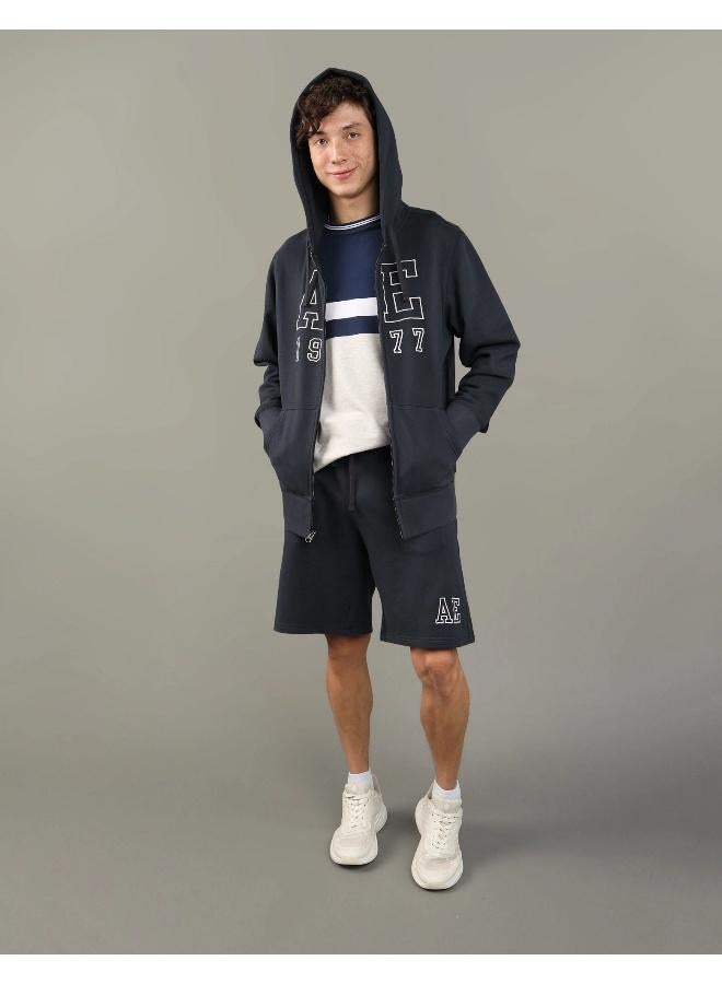 American Eagle Logo Fleece Graphic Zip-Up Hoodie  - Image 1