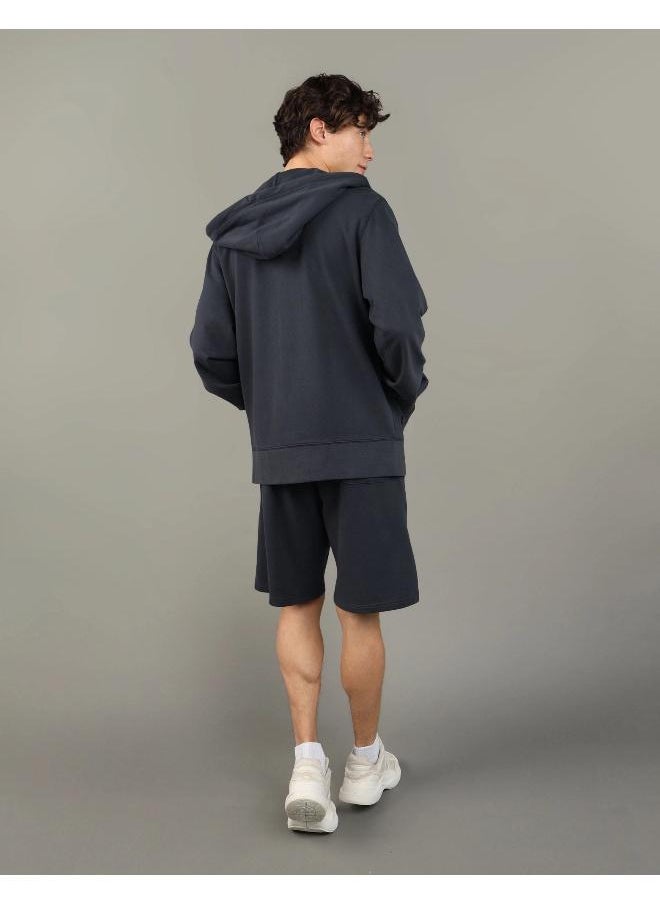 American Eagle - Logo Fleece Graphic Zip-Up Hoodie - Image 1