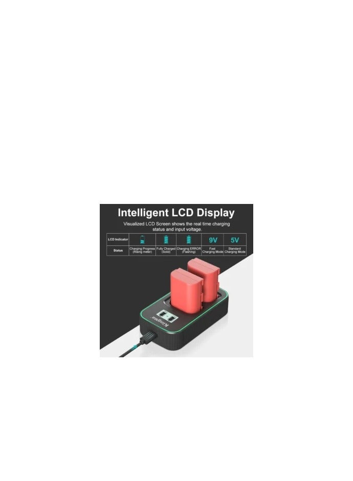 Kingma LPE6NH Quick Charger for Canon Camera Battery LP-E6 and LP-E6N Canon 5D Canon 7D Canon 6D Canon R QC3.0 (BM058Q.LPE6) - Image 5