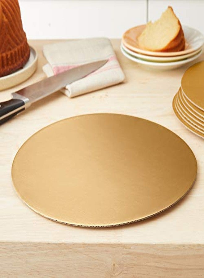 Fox Run 12-Piece Cardboard Cake Circle Base Set, 10 x 10 x 0.25 inches, Gold - Image 5