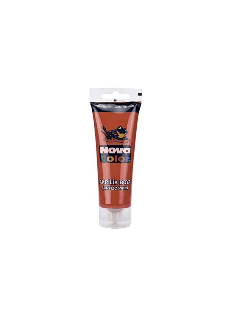 Nova Color Nova Turkish NC-527 Copper Acrylic Color Tube 75gm 