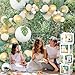 FengRise Sage Green Baby Shower Decorations 4pcs Baby Boxes with Letters for Boy Girl Sage Green and White Balloon Arch Kit Decor Woodland Birthday Party Decorations 117pcs - Image 4