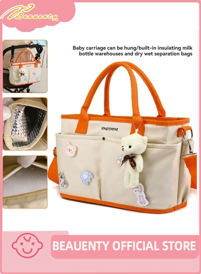 بيوينتي جديد خفيف الوزن وقدرة كبيرة عادية يدوية واحدة الكتف الأم والطفل حقيبة - Image 1